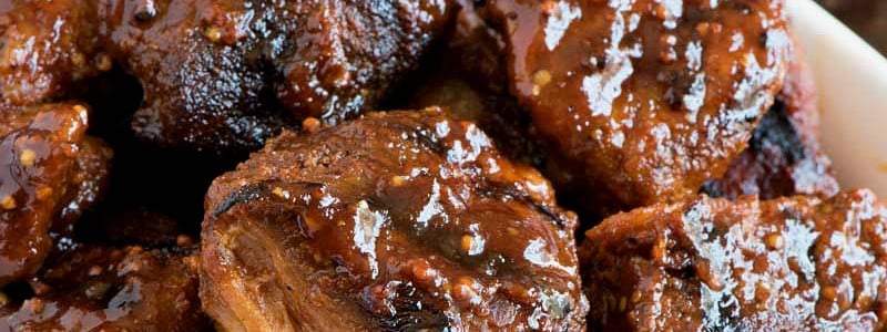 Guinness Barbecued Pork Tips - A Family Feast