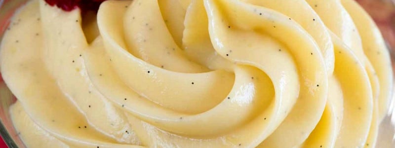 Vanilla Cream Cheese Custard - A Family Feast