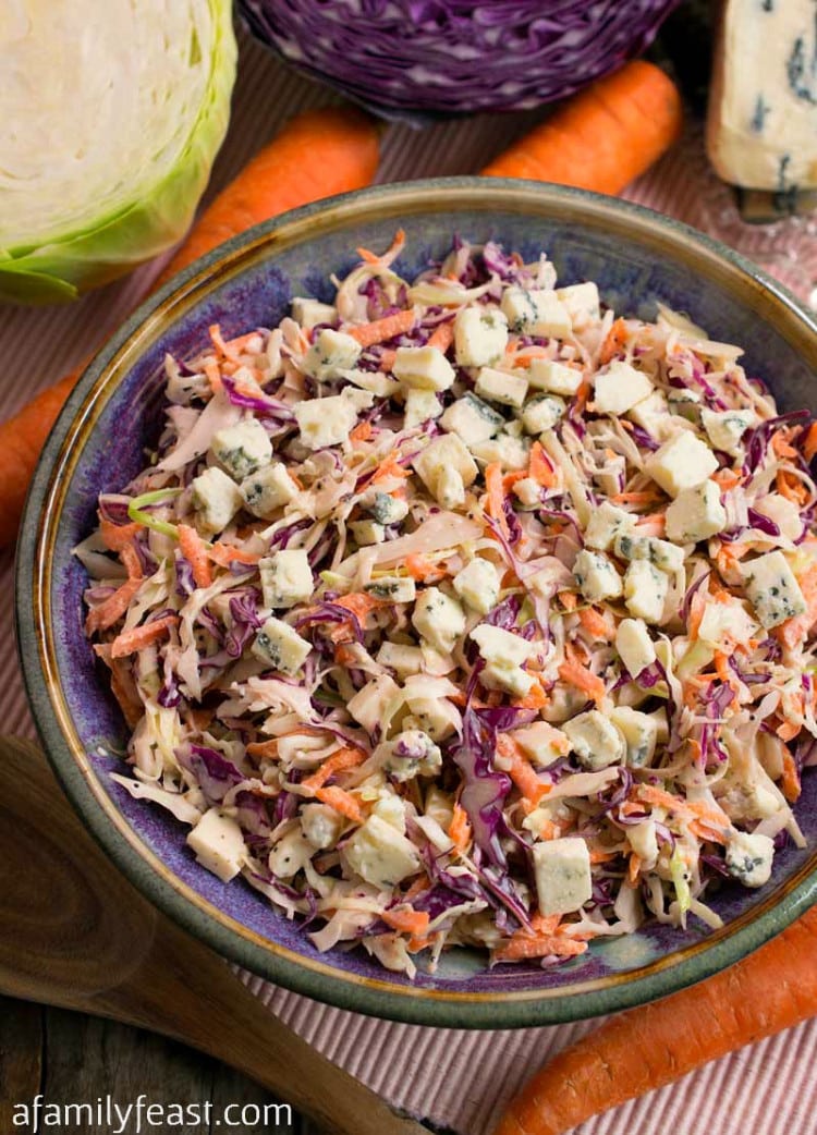 Blue Cheese Coleslaw A Family Feast®