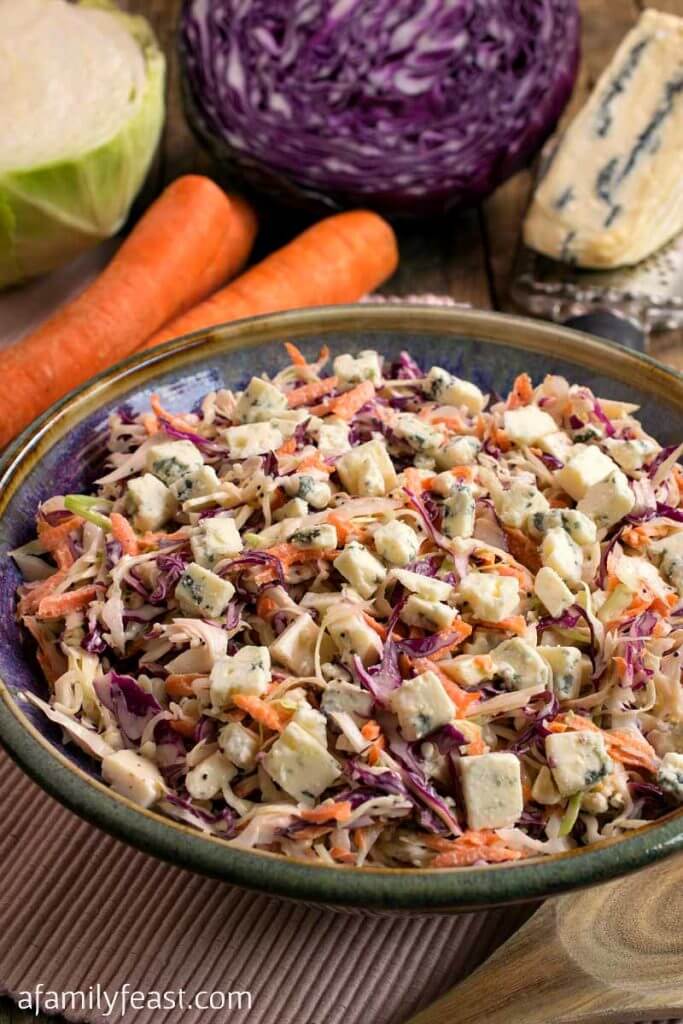 Blue Cheese Coleslaw A Family Feast®
