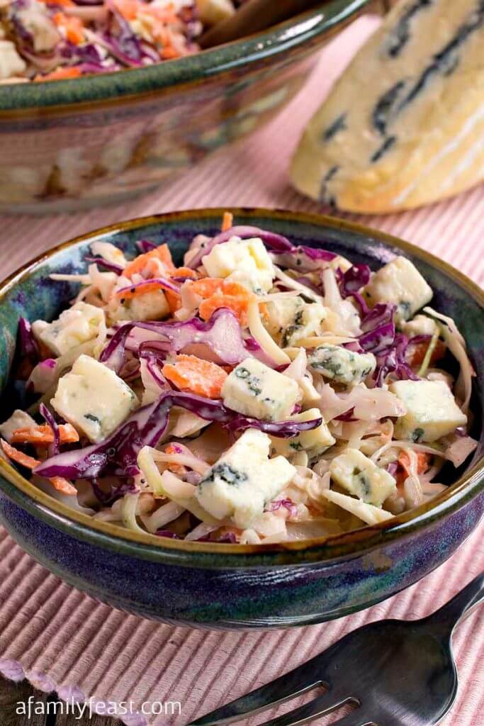 Blue Cheese Coleslaw A Family Feast®