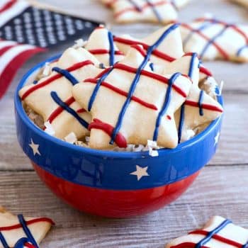 Star Spangled Sugar Cookies - A Family Feast