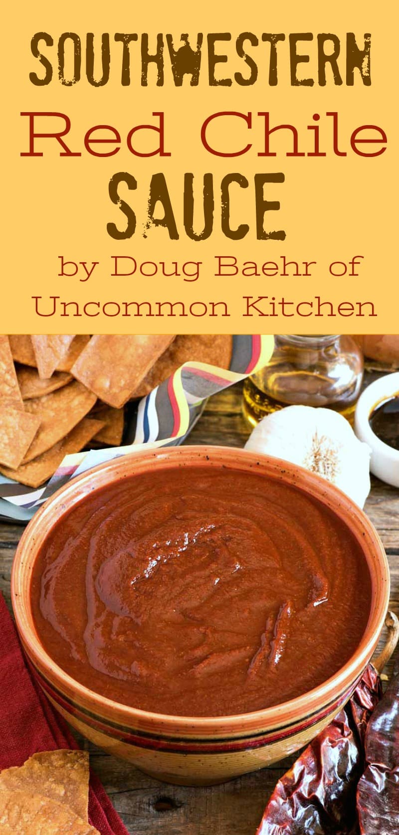 Southwestern Red Chile Sauce 