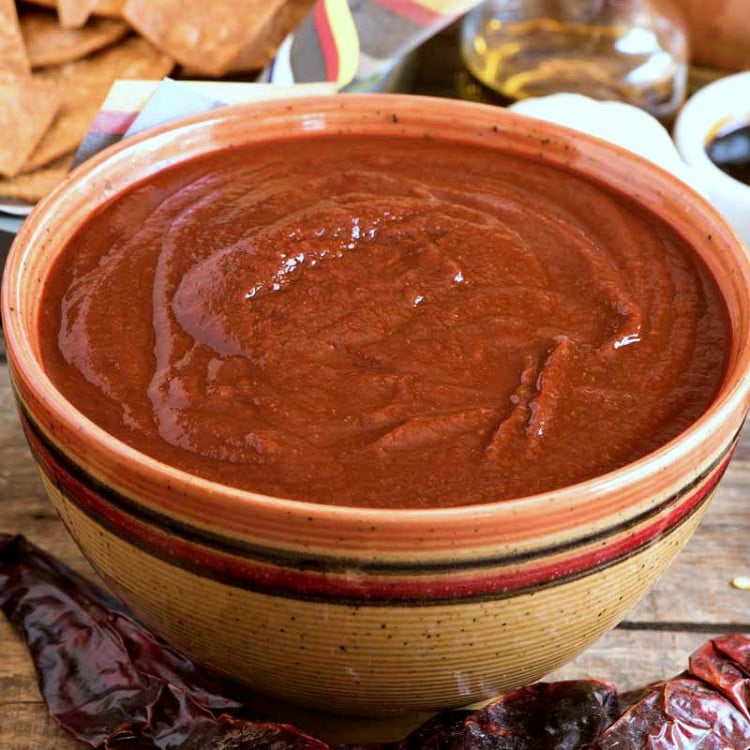 Southwestern Red Chili Sauce - A Family Feast