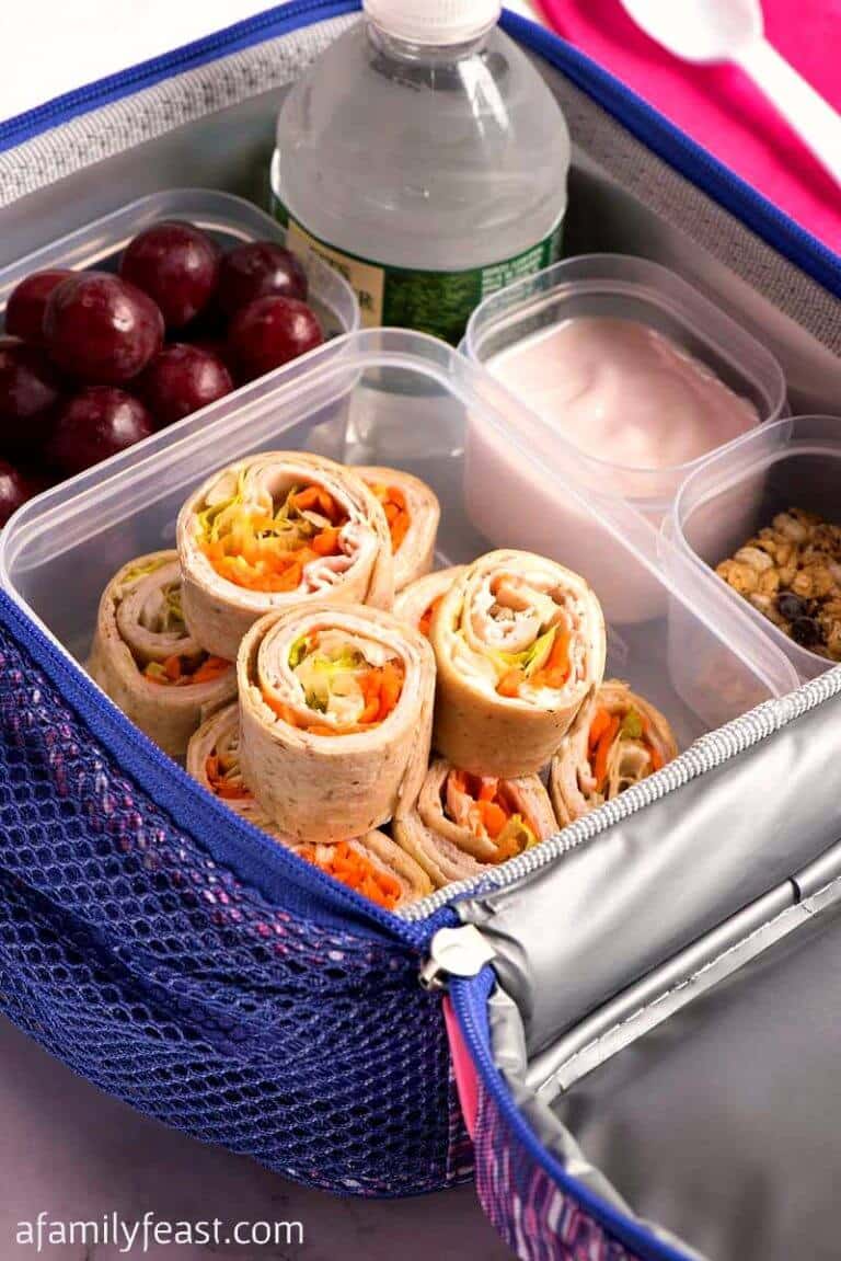 Turkey Pinwheel Bites