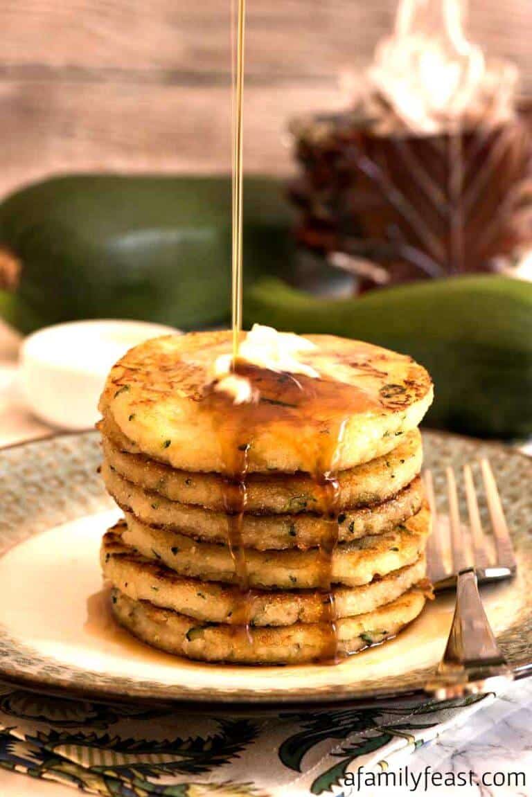 Zucchini Johnnycakes - A Family Feast