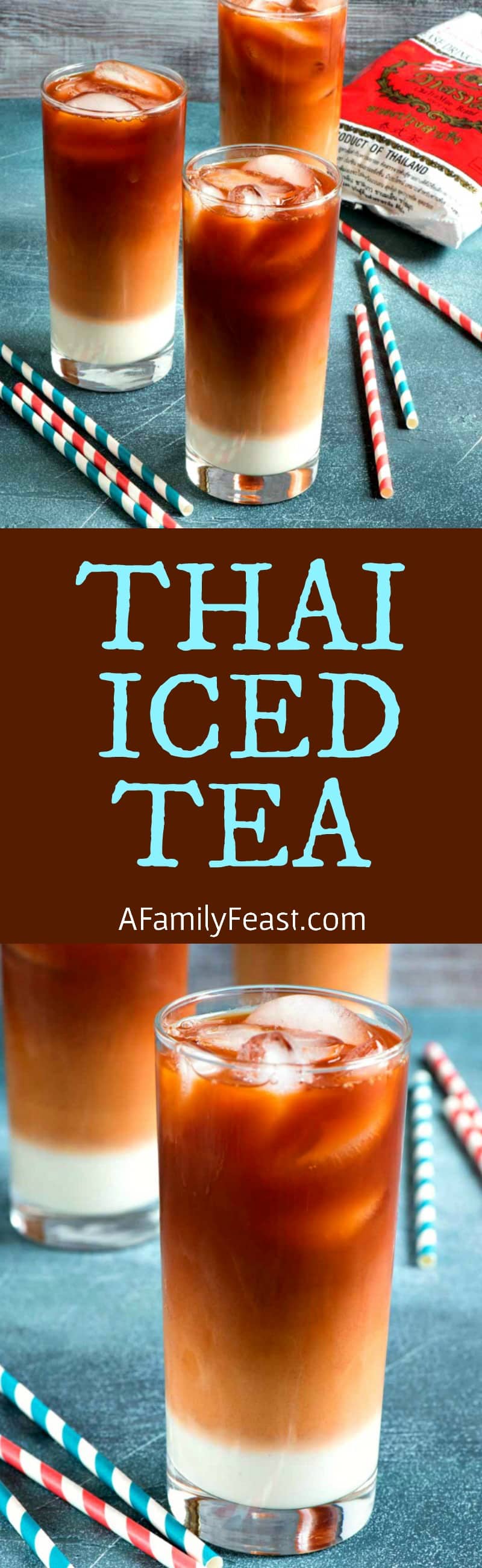 Thai Iced Tea -No need to wait until you visit your favorite Thai restaurant…make this easy, delicious Thai Iced Tea at home! 