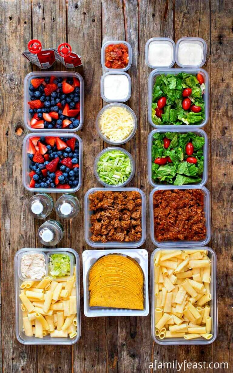 Meal Planning and Meal Prepping - A Family Feast