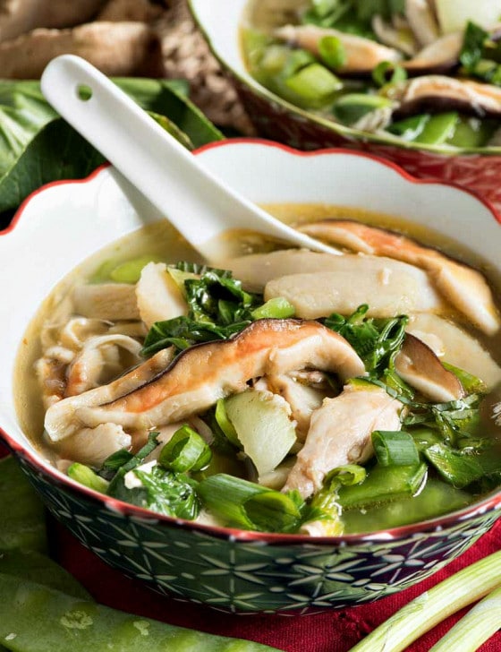 Asian Chicken Soup - A Family Feast