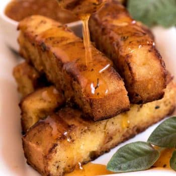 Corn Bread Fries with Honey-Sage Dipping Sauce