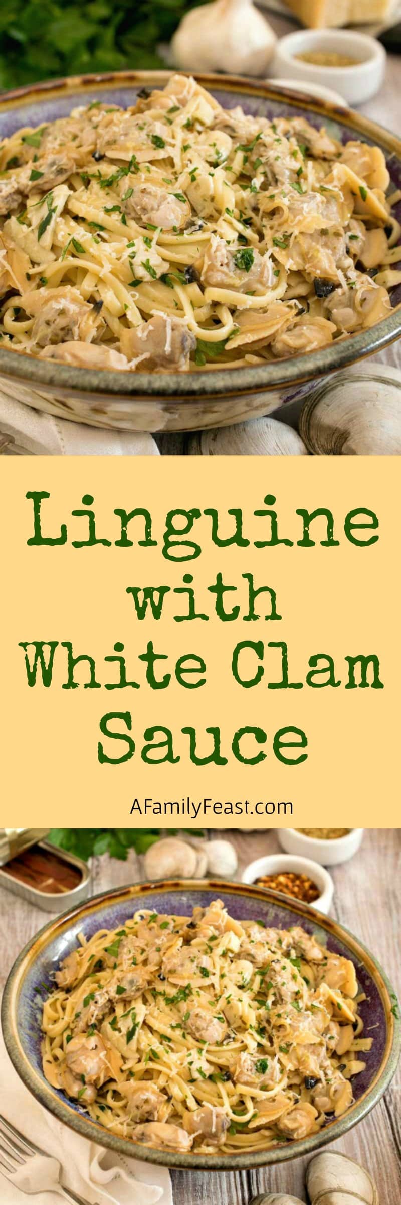 Linguine with White Clam Sauce 