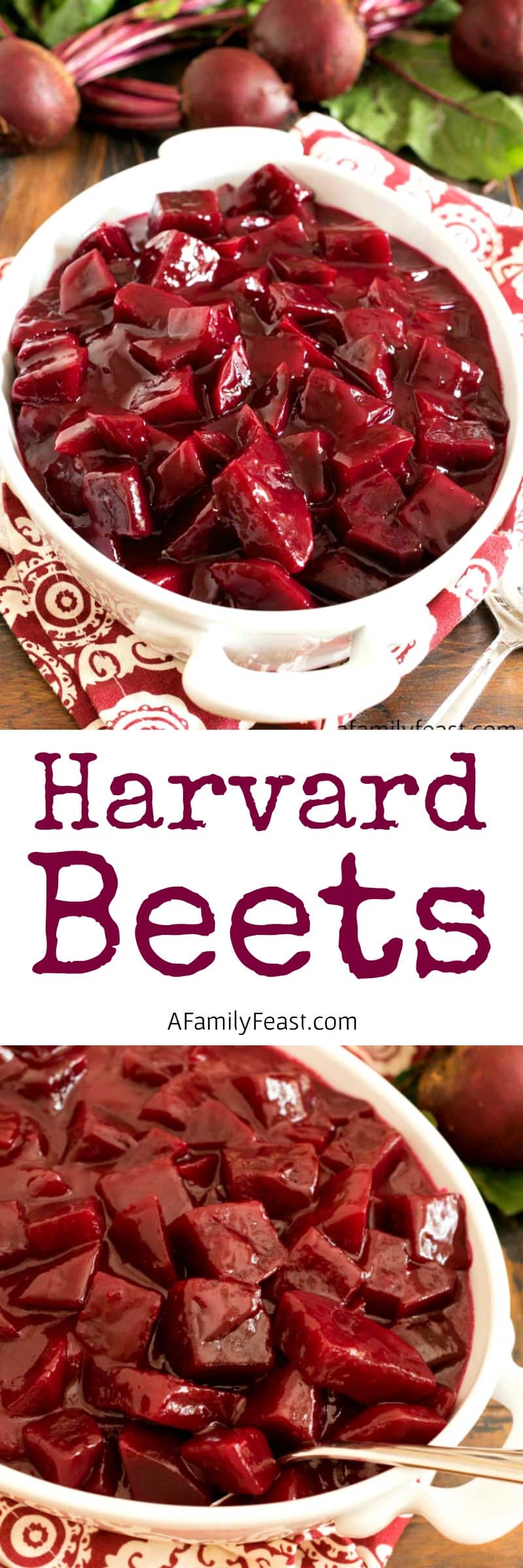 Harvard Beets - Fresh beets in a sweet and sour sauce. So delicious!