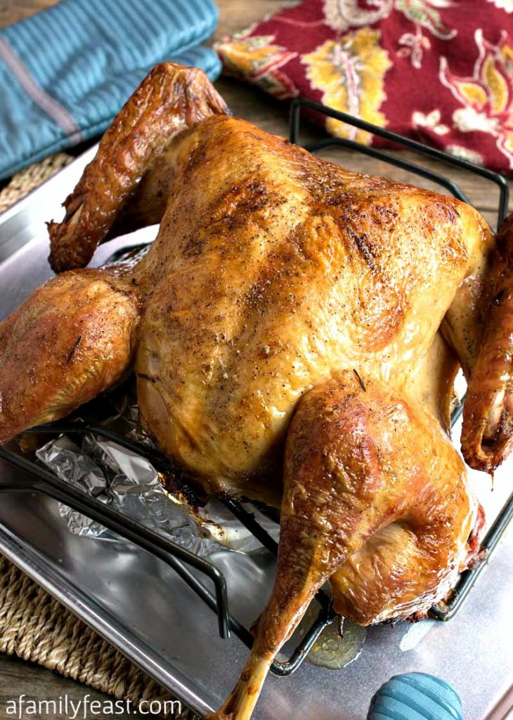 Spatchcocked Grilled Turkey A Family Feast®