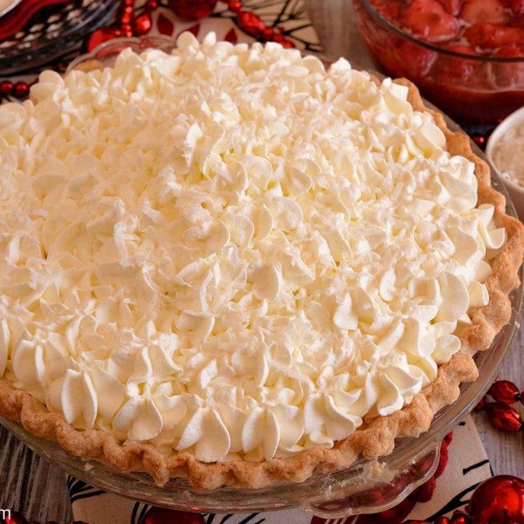 White Christmas Pie