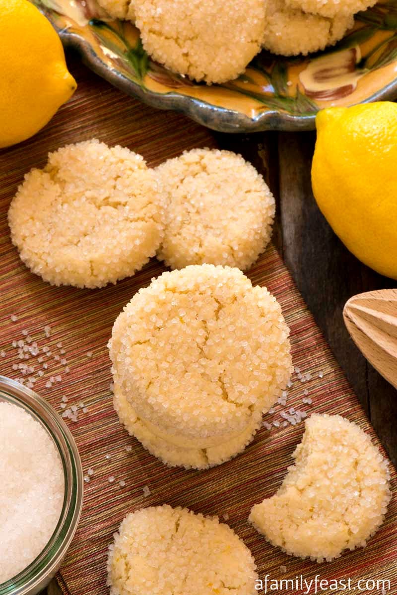 Lemon Sugar Cookies 