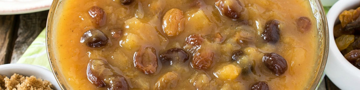 Our Pineapple Raisin Sauce is the perfect, delicious accompaniment to a holiday ham.