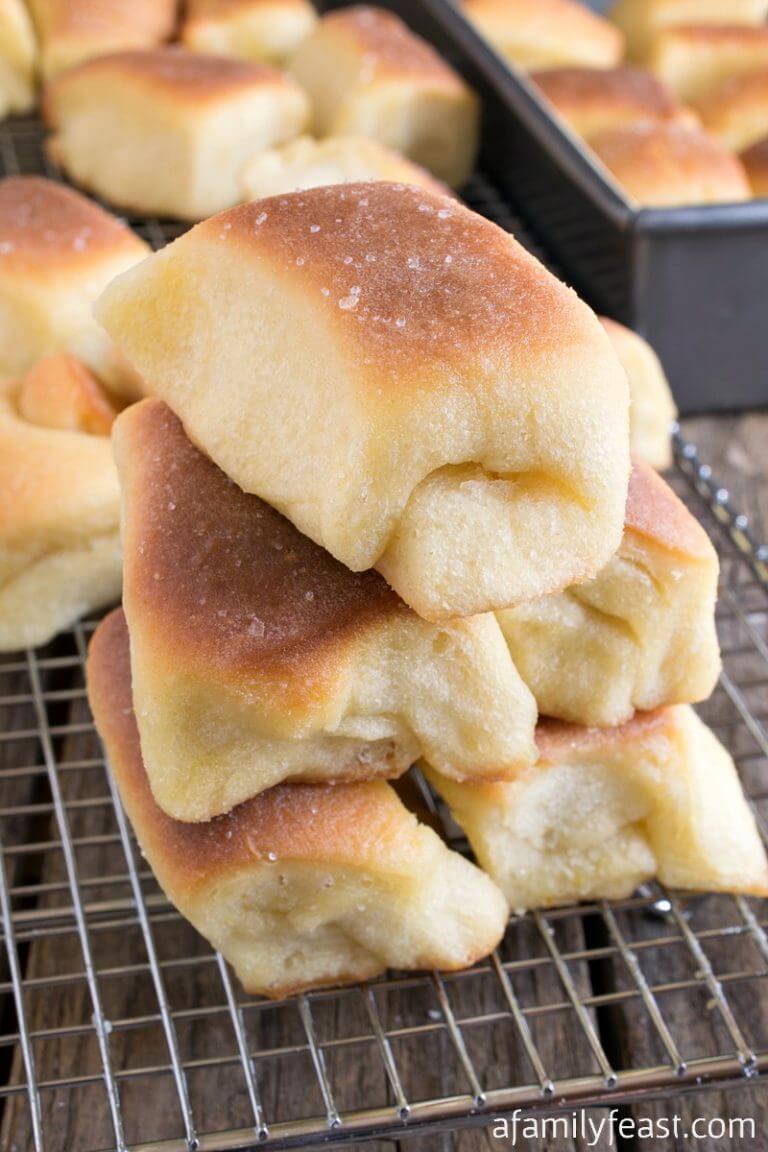 Parker House Rolls - A Family Feast