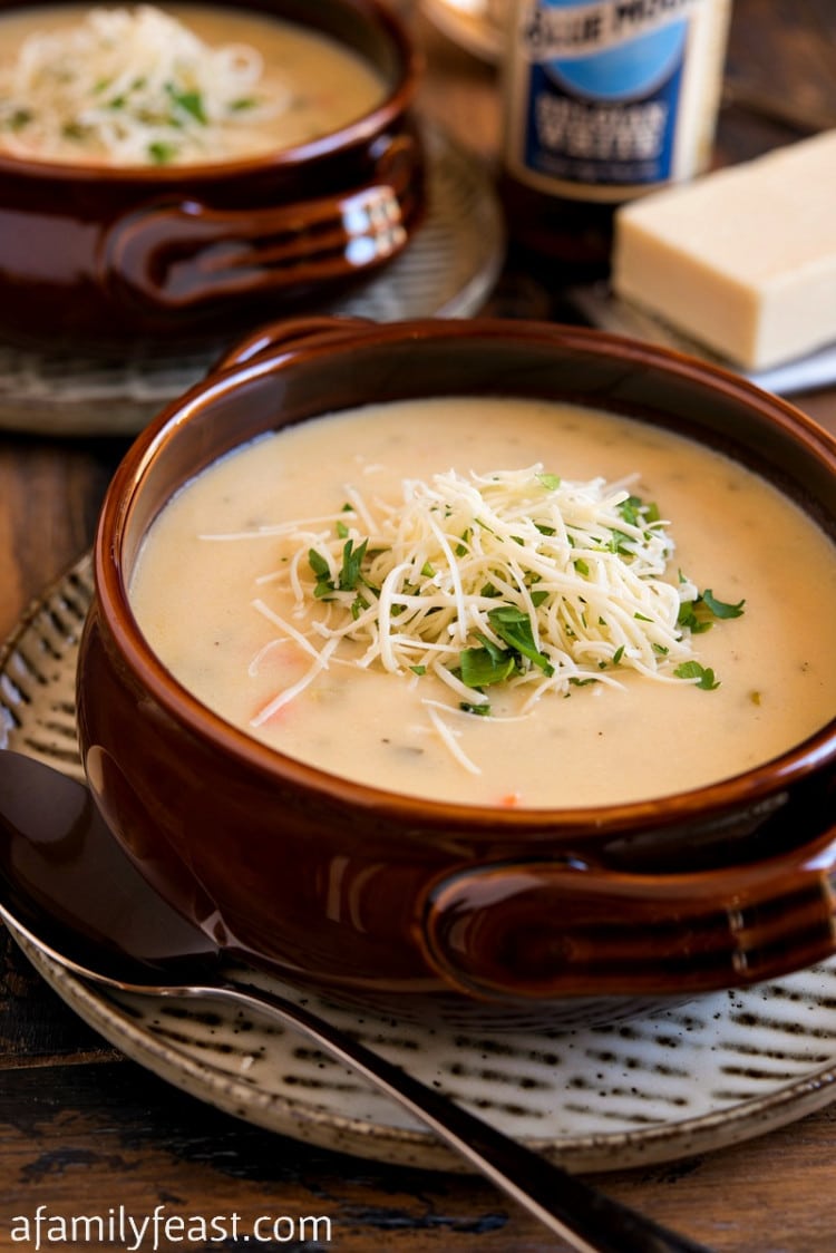 Cheddar Beer Soup A Family Feast®