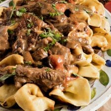 Braised Beef and Tortelloni-image