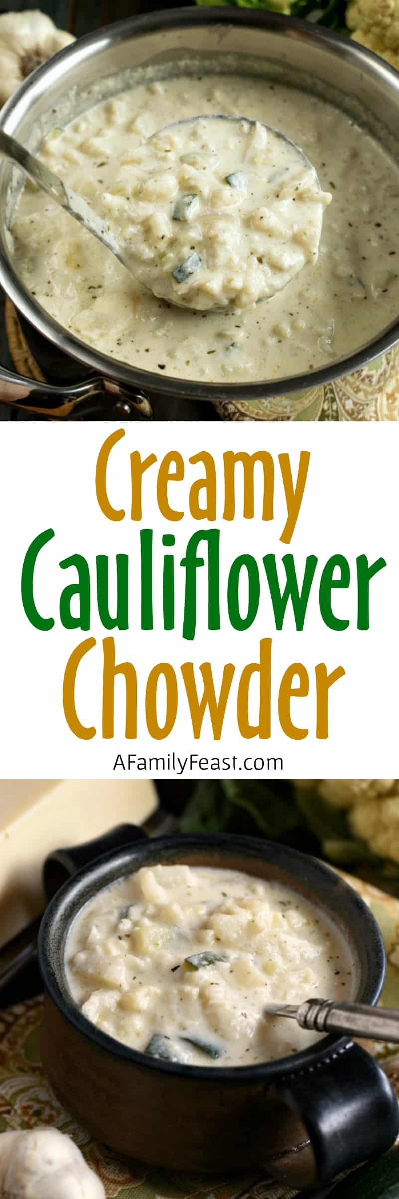 Creamy Cauliflower Chowder 