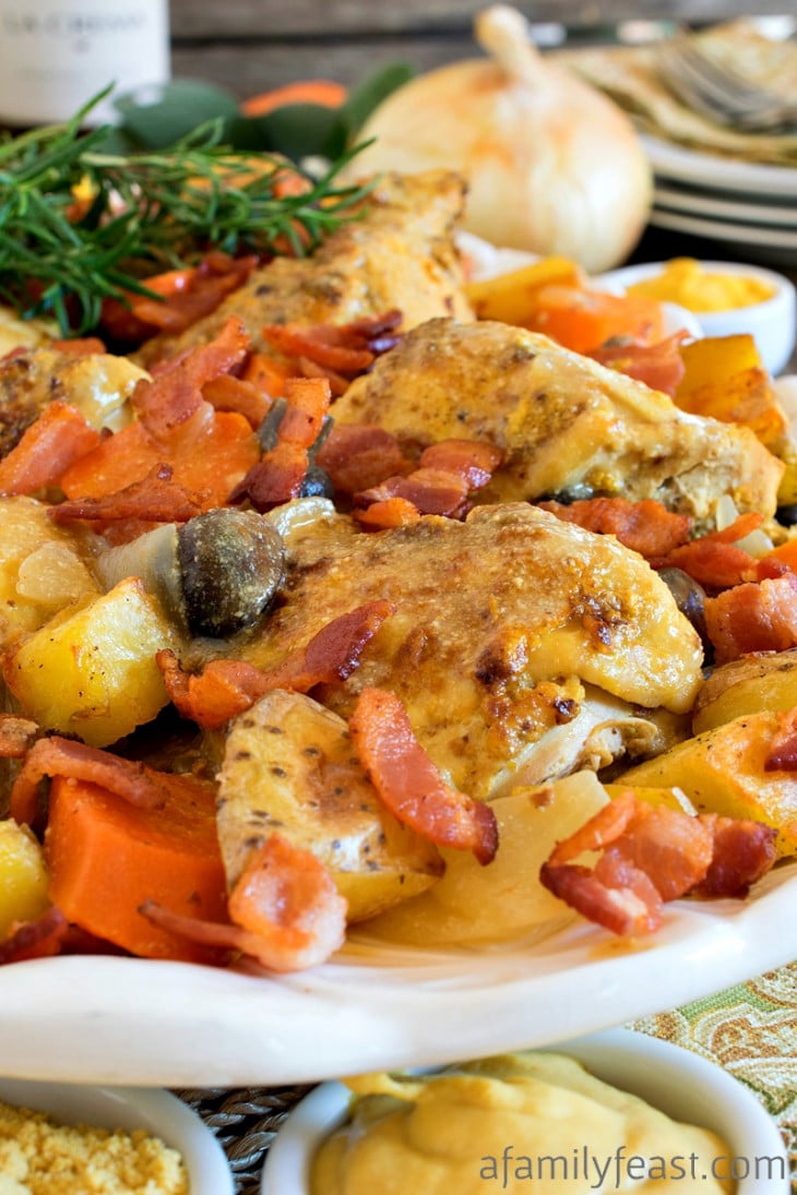 Three Mustard Chicken Fricassee A Family Feast®