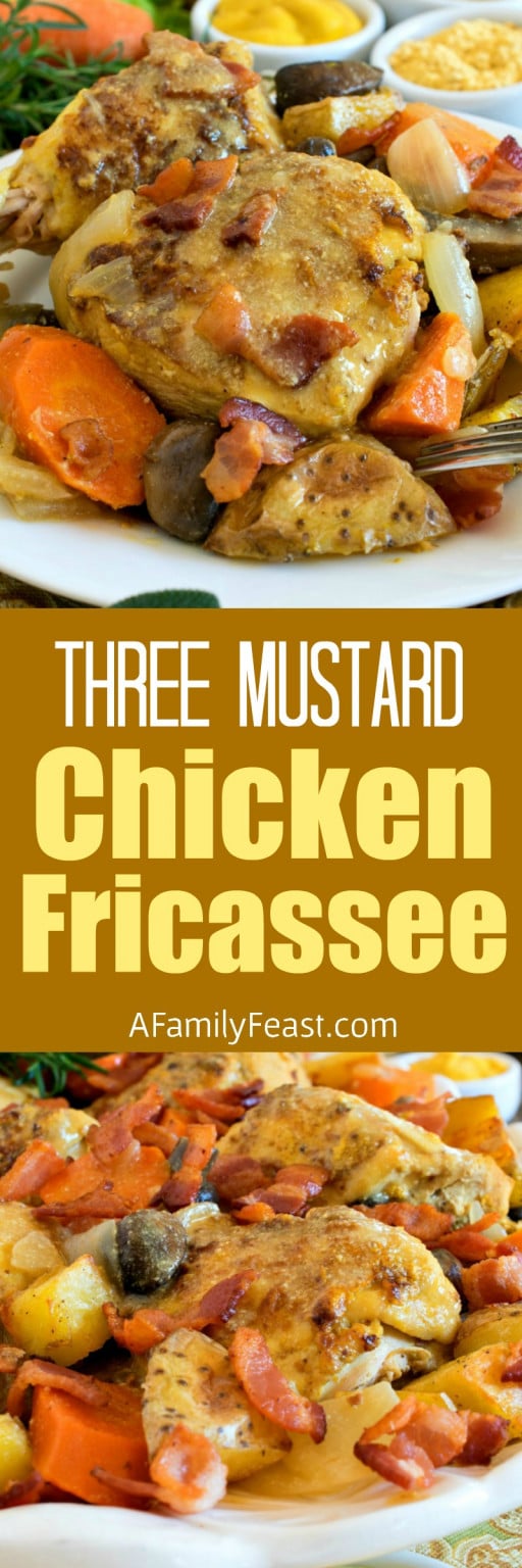 Three Mustard Chicken Fricassee A Family Feast®