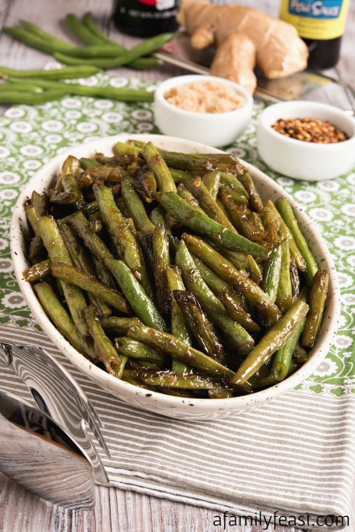 Milk Street’s Sweet and Spicy Ginger Green Beans A Family Feast®