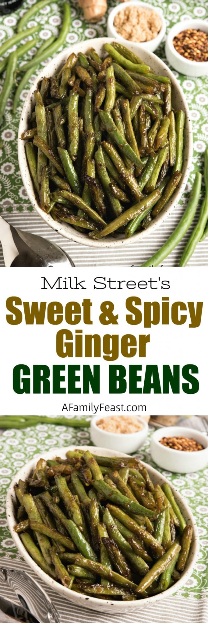 Milk Street’s Sweet and Spicy Ginger Green Beans A Family Feast®