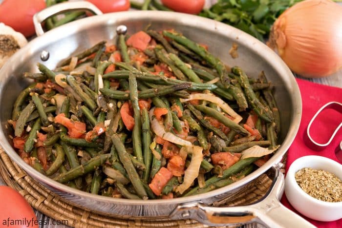 Green Beans with Tomatoes