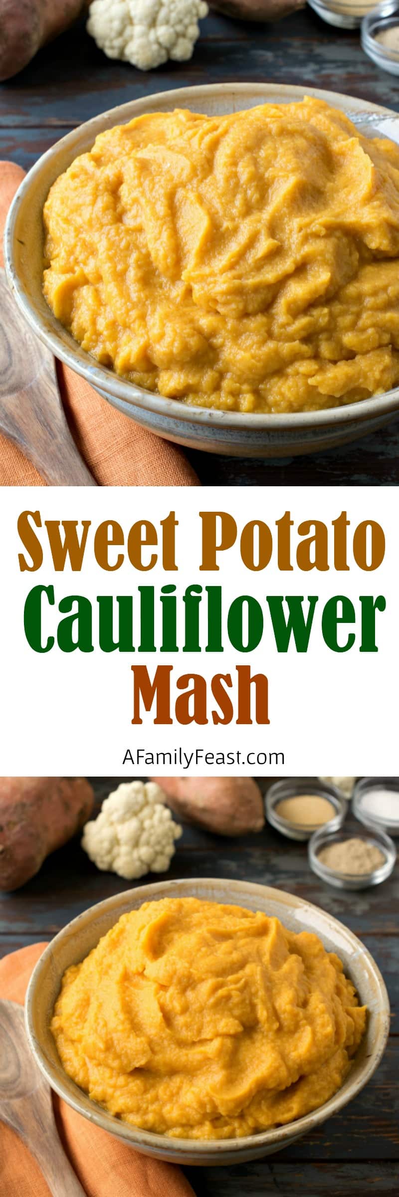 Sweet Potato Cauliflower Mash