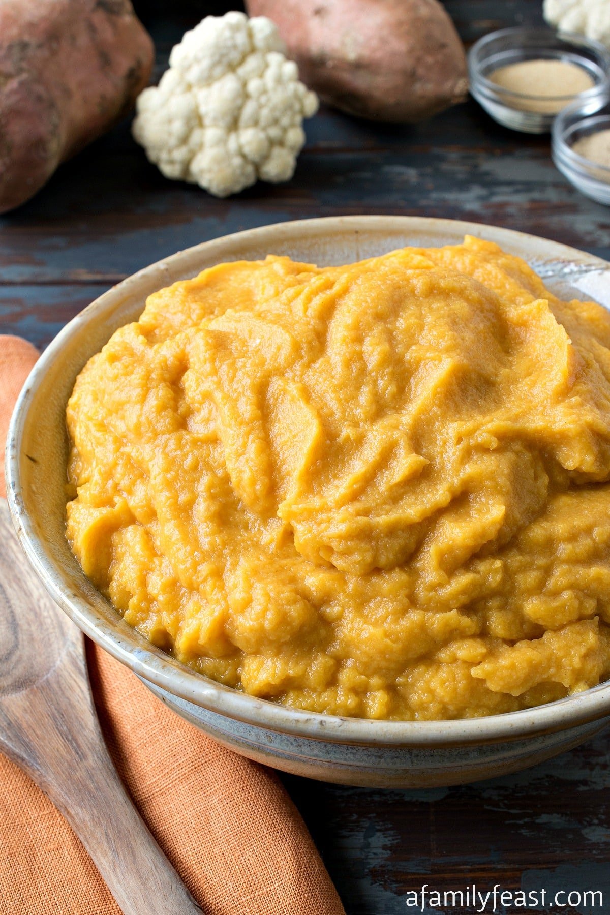 Sweet Potato Cauliflower Mash 