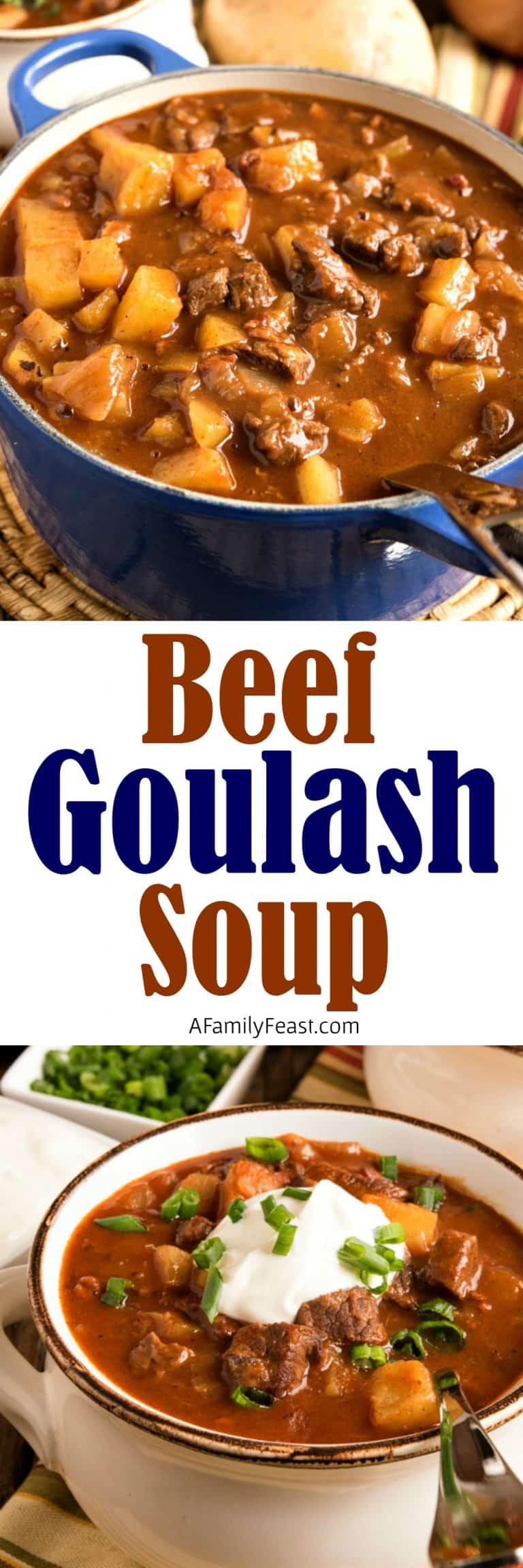 Beef Goulash Soup - A Family Feast®