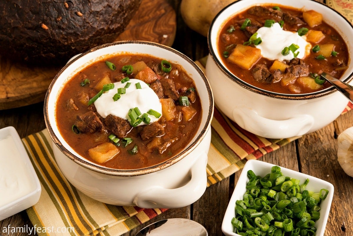 Beef Goulash Soup - A Family Feast