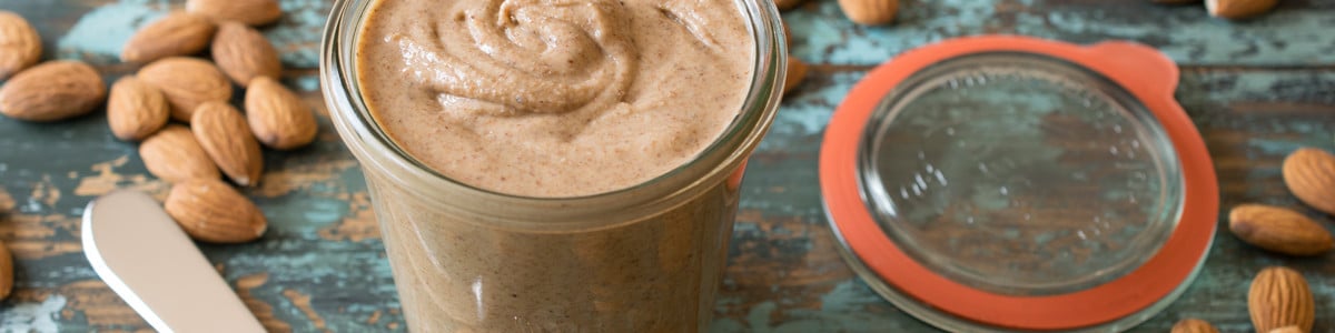 how to make almond butter at home