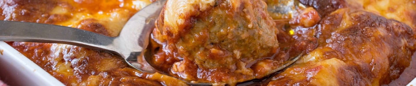 Baked Meatball Parmesan