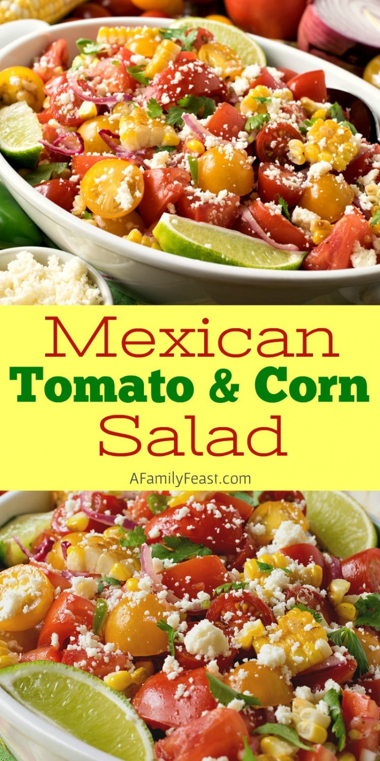 Mexican Tomato and Corn Salad A Family Feast®