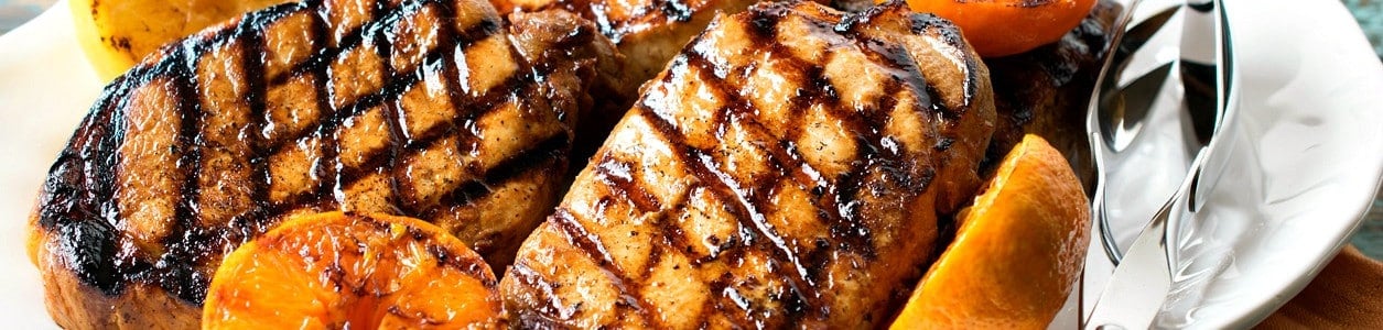 Ponzu Grilled Pork Chops recipe