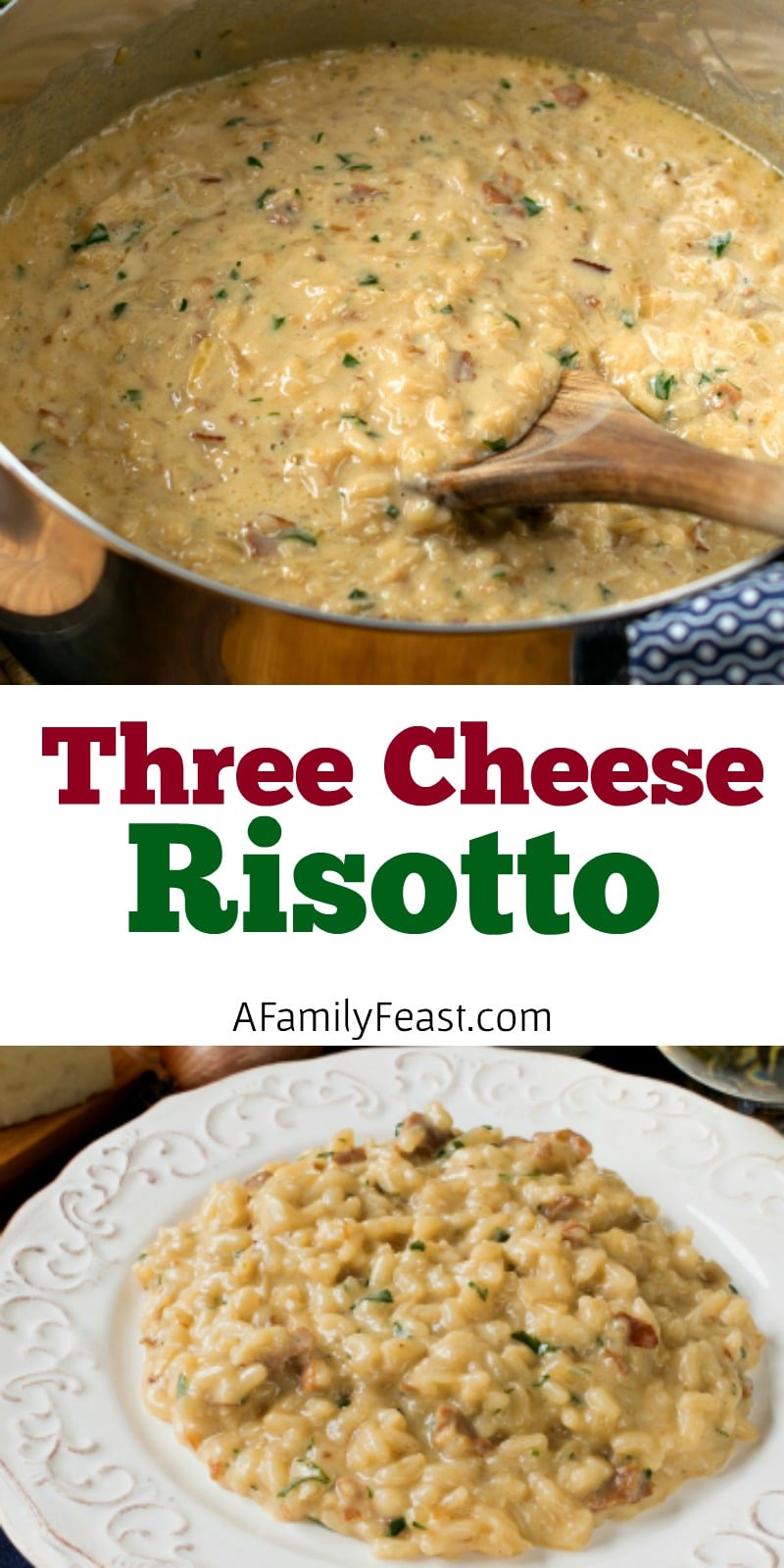 Three Cheese Risotto 