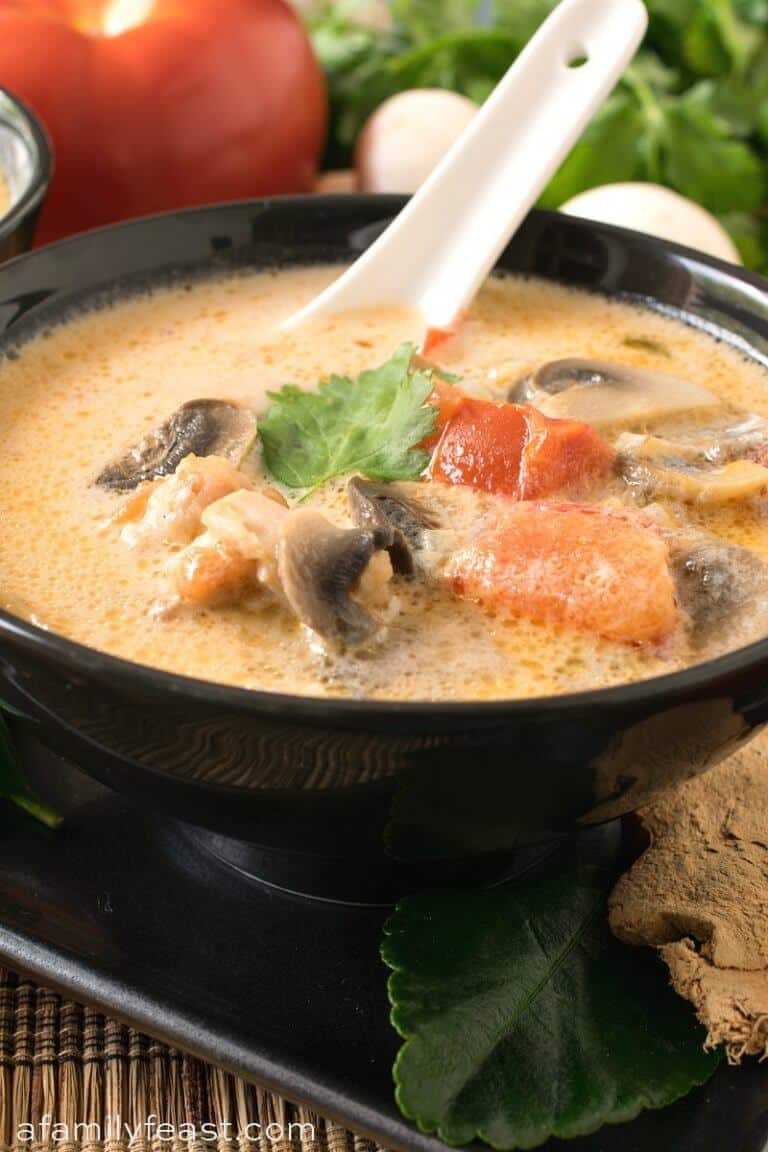 Thai Coconut Chicken Soup A Family Feast®
