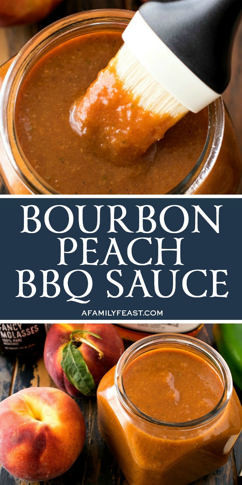 Bourbon Peach BBQ Sauce 