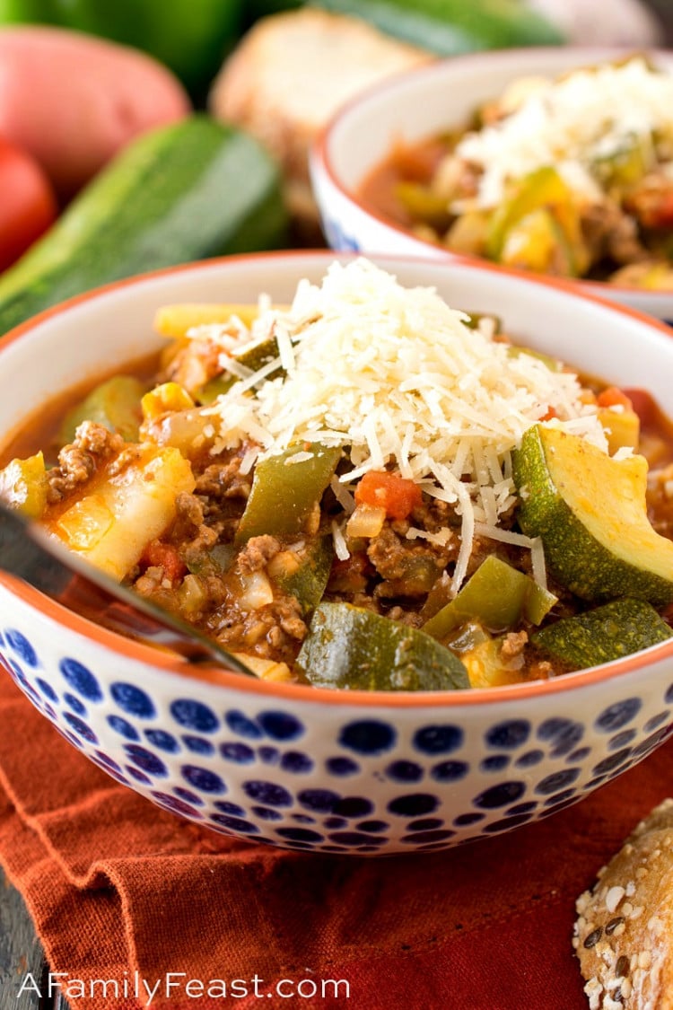 Italian Zucchini Stew A Family Feast®