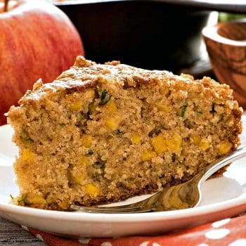 Apple Zucchini Corn Bread - A Family Feast