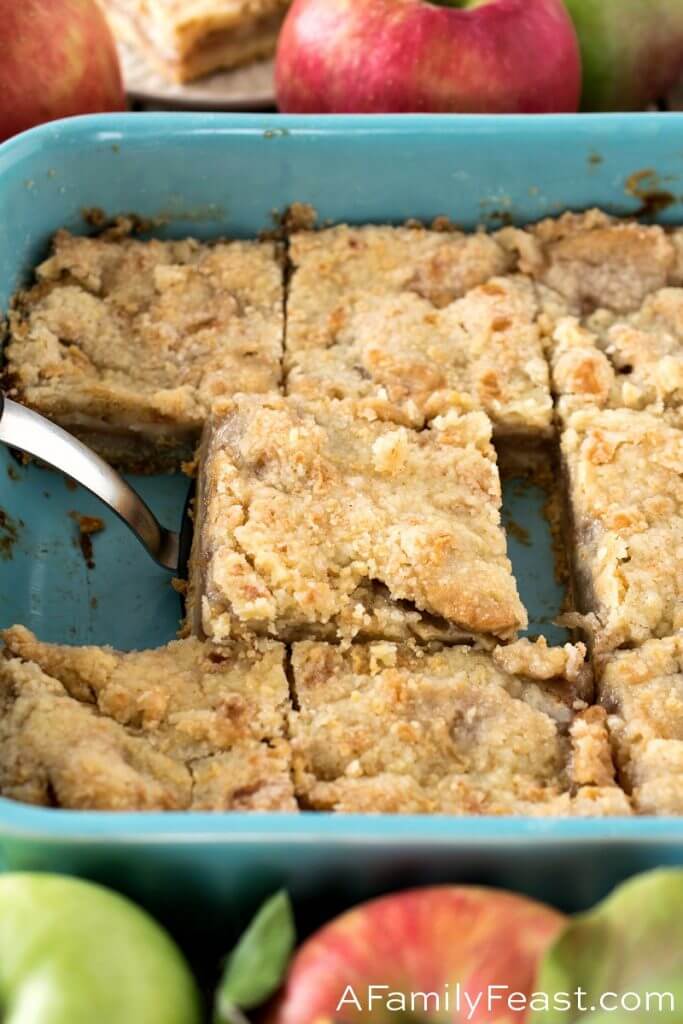 Apple Kuchen Bars A Family Feast®