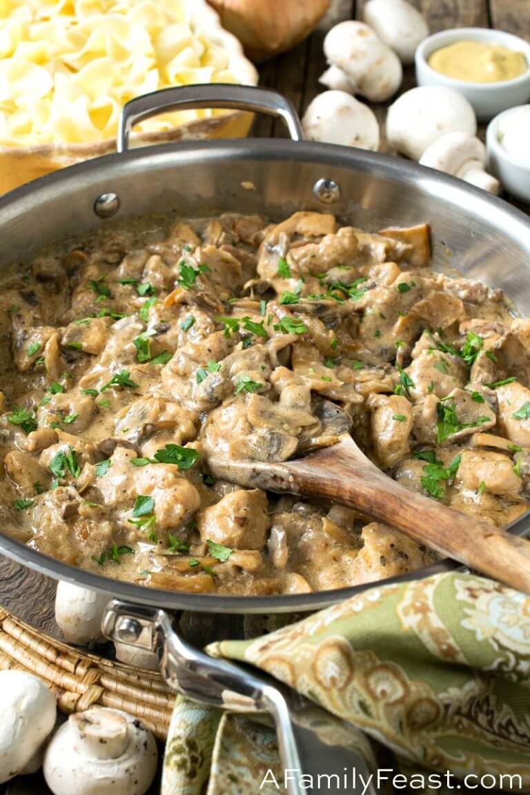 Chicken Stroganoff