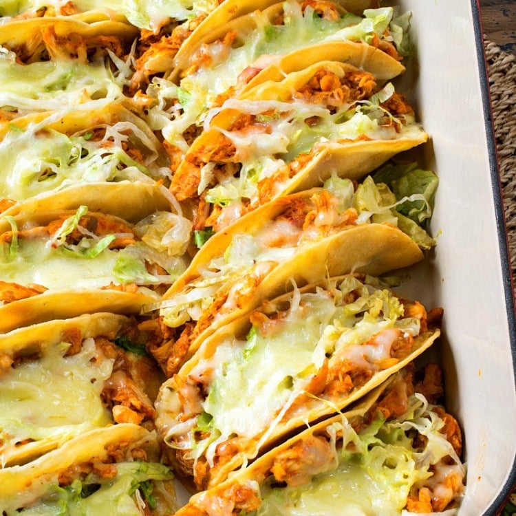 Easy Rotisserie Chicken Tacos - A Family Feast