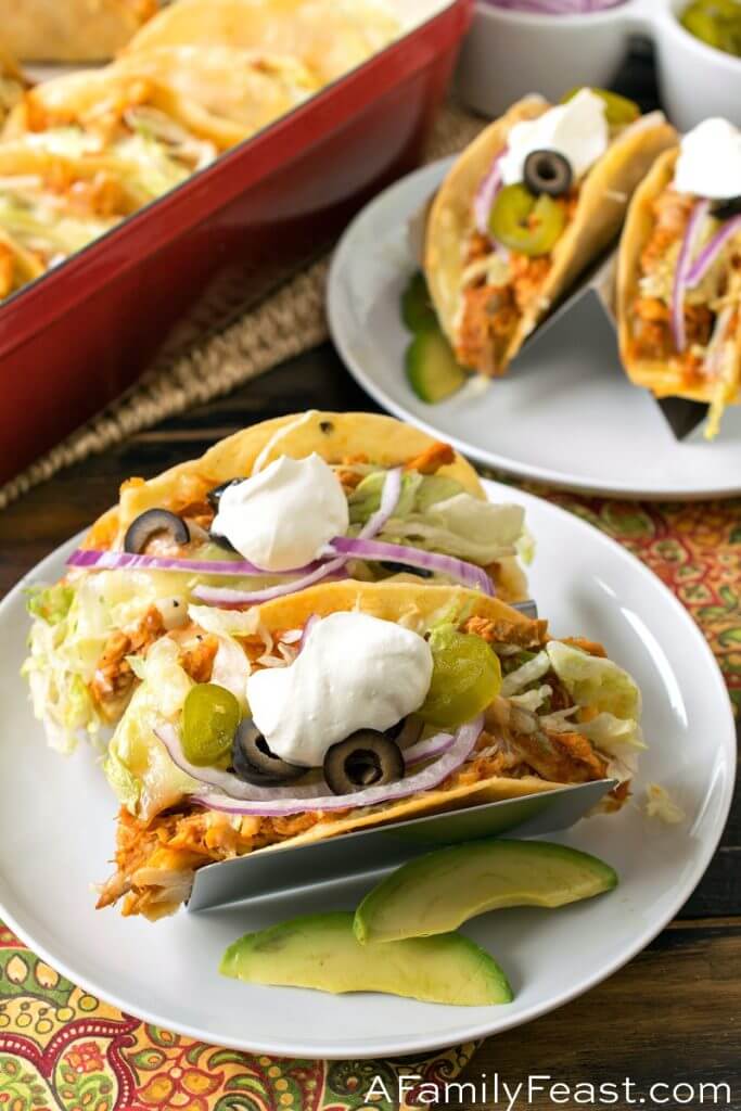 Easy Rotisserie Chicken Tacos A Family Feast®