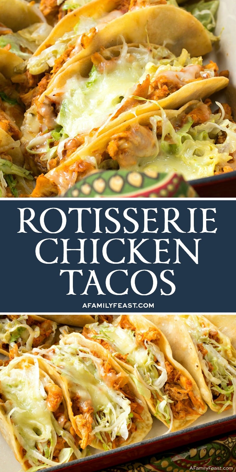 Easy Rotisserie Chicken Tacos 