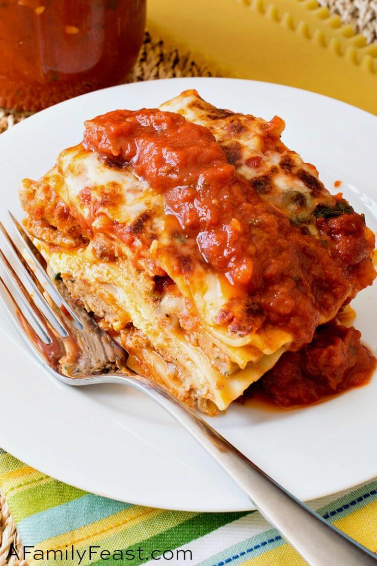 Meatball Lasagna A Family Feast®