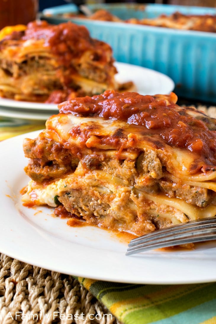 Meatball Lasagna A Family Feast®