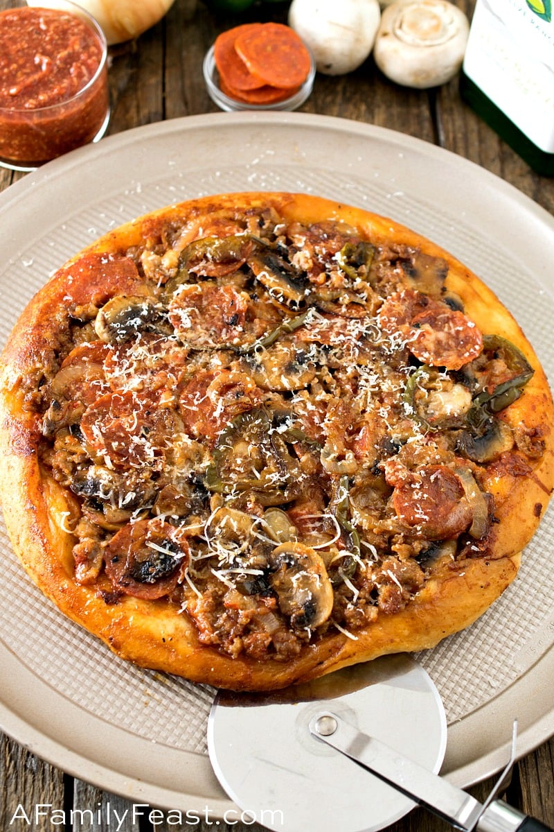 Easy Skillet Pizza Recipe